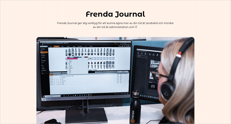 Bild från Frendas hemsida