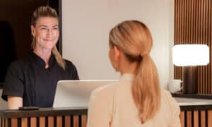 receptionen på AVA Medical