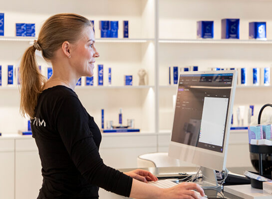 Jonna Cultum clinic Göteborg använder MERIDIQ kassasystem